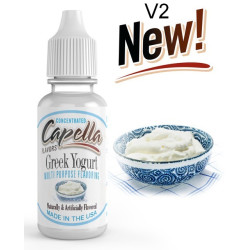 Arôme Greek Yogurt V2 Flavor Capella pour liquide DIY 10 ml