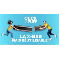 Pod X-Bar Click & Puff - Rechargeable