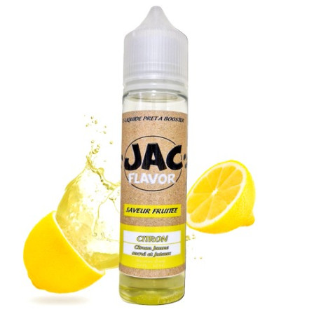 E-liquide Citron 50 ml - Jac Flavor
