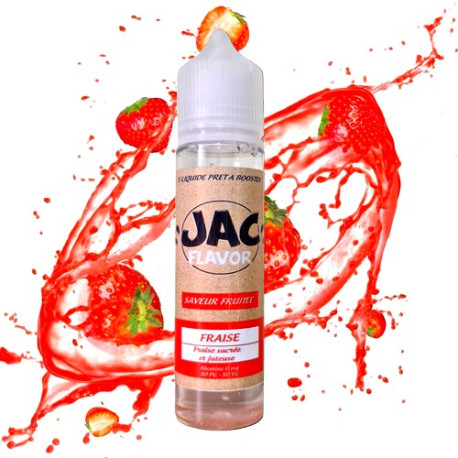 E-liquide Fraise 50 ml - Jac Flavor