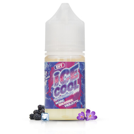 Concentré Mûres Sauvages Violette 30ml Ice Cool - Arôme DIY Frais
