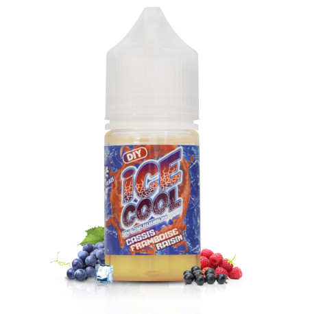 Concentré Cassis Framboise Raisin 30ml Ice Cool - Arôme DIY Frais