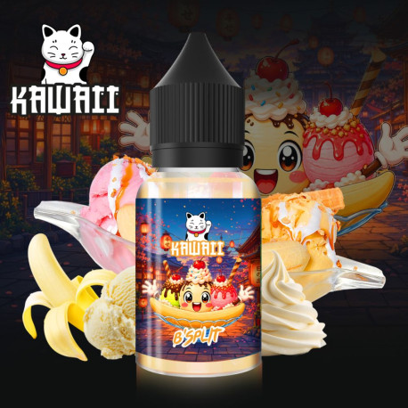Concentré B'Split Kawaii - Arôme DIY Banana Split
