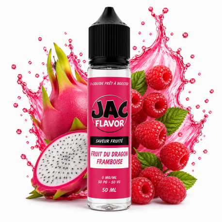 E-liquide Fruit du Dragon Framboise 50 ml Jac Flavor