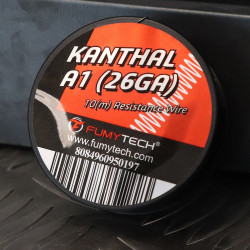 Fil résistif Kanthal A1 Fumytech 10 m | 24GA, 26GA ou 28GA