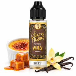 E-liquide La Crème Brûlée Vanille 50ml Le Quatre Heures – Airmust