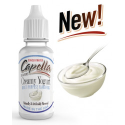 Arôme Creamy Yogurt V2 Flavor Capella 10 ml pour liquide DIY