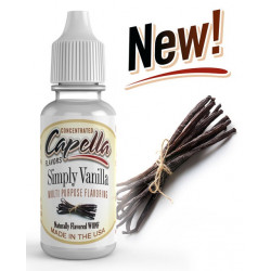 Arôme Simply Vanilla Flavor 10 ml - Capella