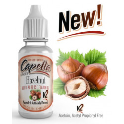 Arôme Hazelnut V2 Flavor 10 ml Capella pour liquide DIY