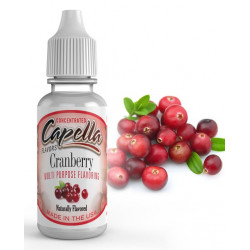 Arôme Cranberry Flavor Capella pour liquide DIY 10 ml