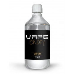 BASE VAPE OR DIY 30/70 1 LITRE SANS NICOTINE 0 MG