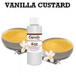 Arôme vanilla custard 100 ml - Capella