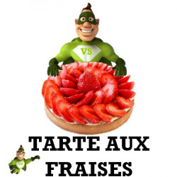 Arôme super concentré  tarte aux fraises - vapote style -