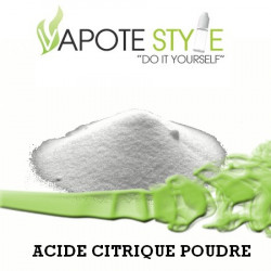 ADDITIF ACIDE CITRIQUE EN POUDRE 5 G
