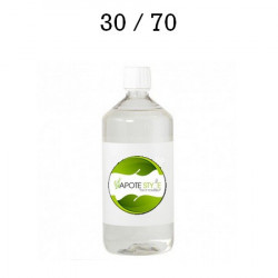 BASE 30/70 1 LITRE SANS NICOTINE VAPOTE STYLE