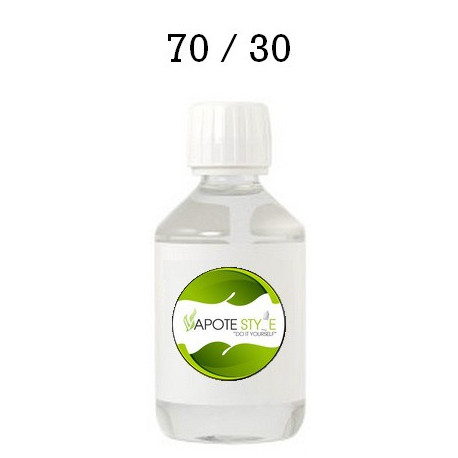 Base pour e-liquide Vapote Style 70% PG 30% VG 0mg de nicotine