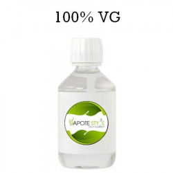 Base pour e-liquide Vapote Style 100% VG 0mg de nicotine