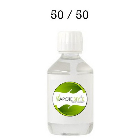 Base pour e-liquide Vapote Style 50% PG 50% VG 0mg de nicotine