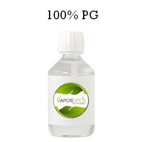 Base pour e-liquide Vapote Style 100% PG 0mg de nicotine