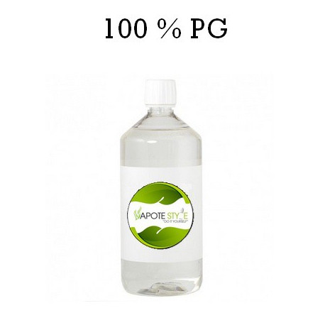 Base pour e-liquide Vapote Style 100% PG 0mg de nicotine 1 L