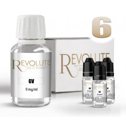 BASE 100% VG REVOLUTE LIQUIDE DIY NICOTINE 6 MG PACK 100 ML