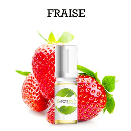 ❇️ 2€ le e-liquide pas cher E-Liquide FRAISE pour votre cigarette  électronique.