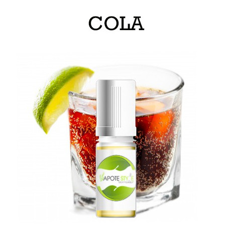 Arôme naturel Cola pour e-liquide pour cigarette électronique.