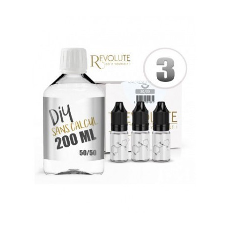 Revolute Pack 200ML 50/50 3MG