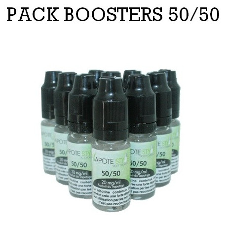 Pack Boosters Vapote Style 50/50 