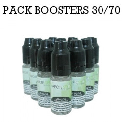 Pack de 10 Boosters nicotine Vapote Style 30/70