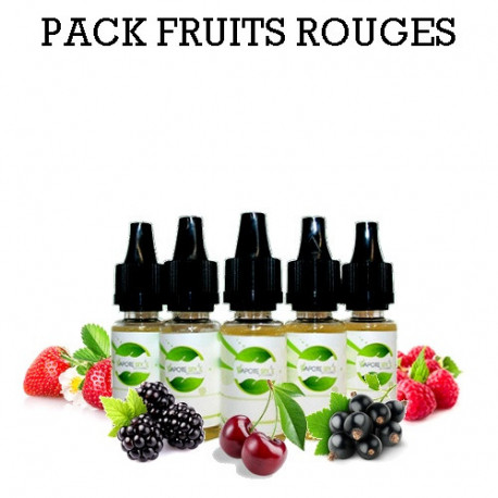 Pack d'arôme fruits rouges - vapote style