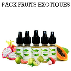 Pack d'arôme fruits exotiques - vapote style