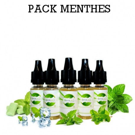 Pack d'arôme Menthes - vapote style