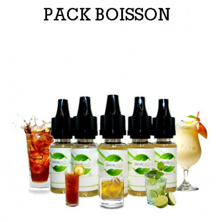 Pack d'arôme Boisson - vapote style