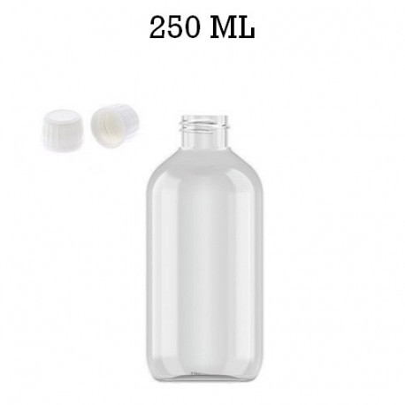 Bouteille 200 ml PET + réducteur + bouchon