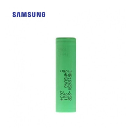 Lot de 2 Accus Samsung INR 18650 25R