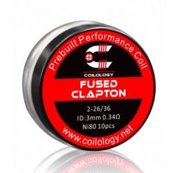 Pack 10 Fused Clapton Coilology
