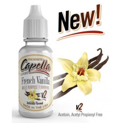 Arôme French Vanilla V2 Capella pour liquide DIY