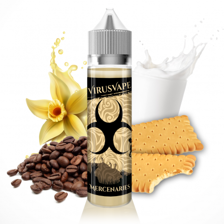 E-liquide Mercenaries 50 ml - Virus Vape