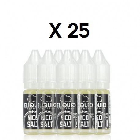 Pack Boosters aux Sels de Nicotine 50/50 X25 pièces