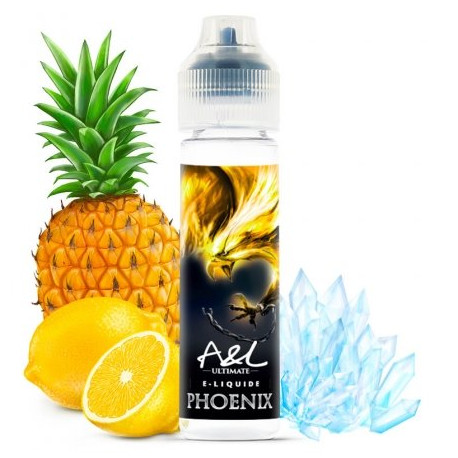 E-liquide Phoenix 50 ml A&L Ultimate – Goût ananas citron frais