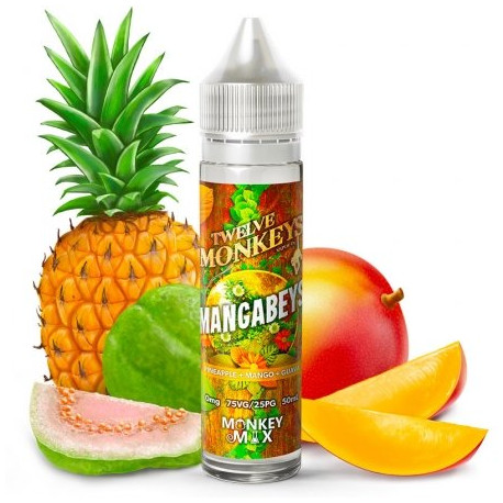 E-liquide Mangabeys 50ml Twelve Monkeys