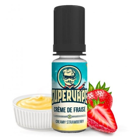 Arôme concentré Crème de Fraise 10 ml Supervape