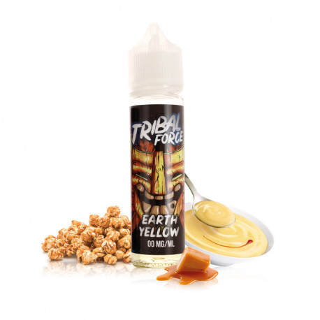 E-liquide EARTH YELLOW 50ML - TRIBAL FORCE