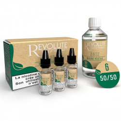 Pack 100 ml Base DIY Végétale 50/50 Revolute