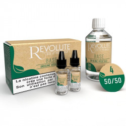 Pack 100 ml Base DIY Végétale 50/50 Revolute