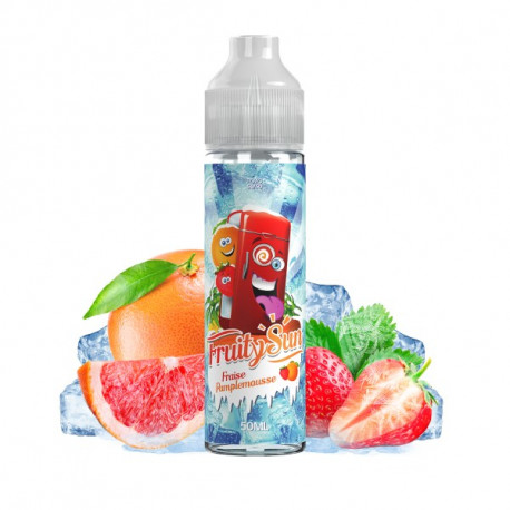 E-liquide Fraise Pamplemousse 50ml Fruity Sun