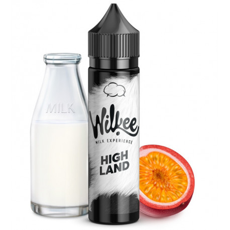 E-liquide High Land 50 ml Wilkee, e liquide fruité et groumand.