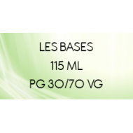 Base 30/70 pour liquide DIY ▶ Base nicotinée en 115 ml