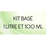 Toutes les bases PG/VG disponible en 1 litre et 100 ml